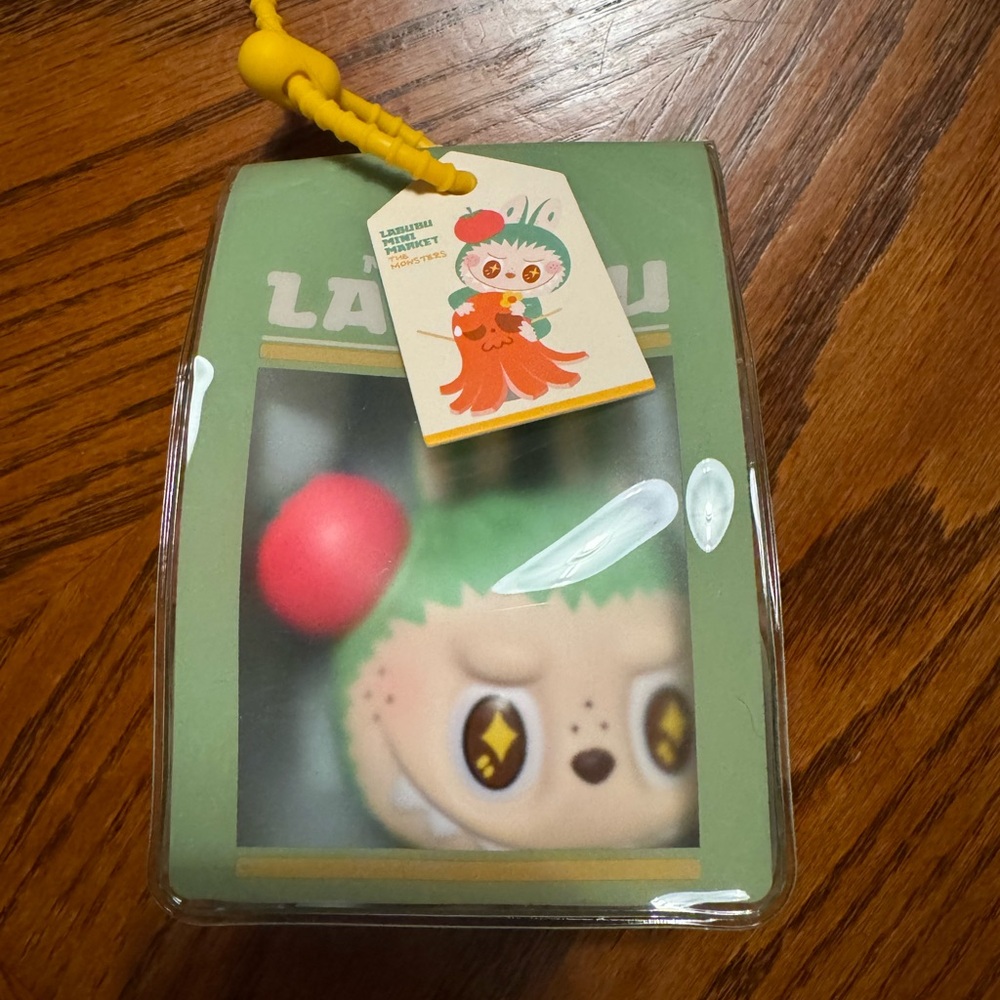 Labubu THE MONSTERS Wacky Mart Series-Pinch Pend ant Blind Box Grilled Sausage